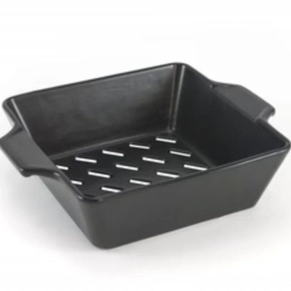 🔥 NEW Charcoal Companion Flame-Friendly™ Square Wok Grill Pan Nonstick BBQ